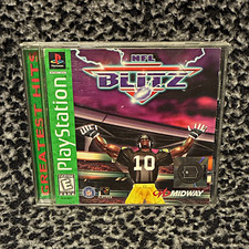 Midway NFL Blitz Greatest Hits (Sony PlayStation 1) Sports w/ Case E NTSC-U/C