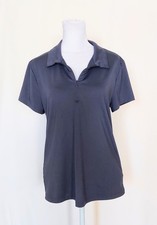 Tommy Bahama Golf 1/4 Zip Lightweight Athletic Polo Shirt Womens Medium Blue