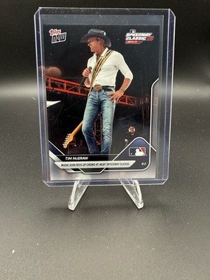 Tim McGraw Speedway Classic 2025 MLB Topps NOW Card 505 2821 Made