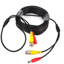 5M/10M/30M BNC male connector Cable DC male extension for AHD CCTV DVR Camera