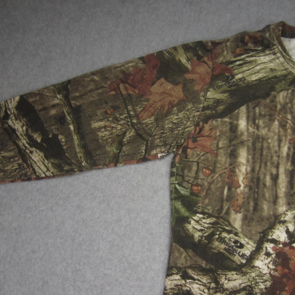 Lote de 2 camisas Mossy Oak para mujer grandes camufladas manga larga/corta Break Up Infinity Foto 4 de 4