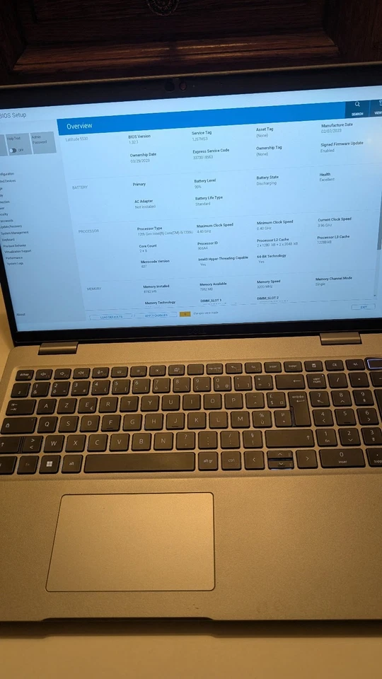 Dell Latitude 5530 · i5-1245U · 8GB · 256GB, photo 2 sur 5