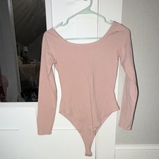 A New Day Pink Bodysuit Extra Small Women s