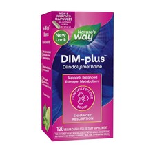 Nature's Way DIM-Plus, DIM Supplement, Supports Balanced Estrogen Metabolism , S
