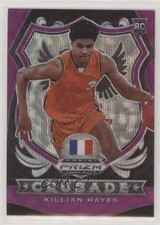2020-21 Panini Prizm Draft Picks Crusade Purple Wave Killian Hayes #92 00gy