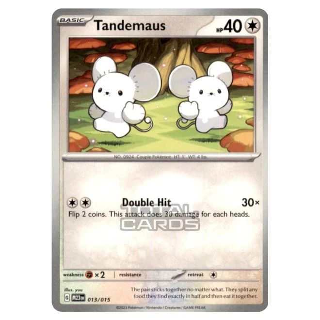 Pokemon - McDonald's Collection 2023 - Tandemaus - 13/15