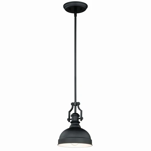 Vaxcel - Keenan 1-Light Mini Pendant in Farmhouse and Dome Style 16.25 Inches - Picture 1 of 4