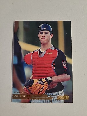 2002 Joe Mauer Topps Stadium Club Future Star Gold #107 Without Mask FREE S&H 