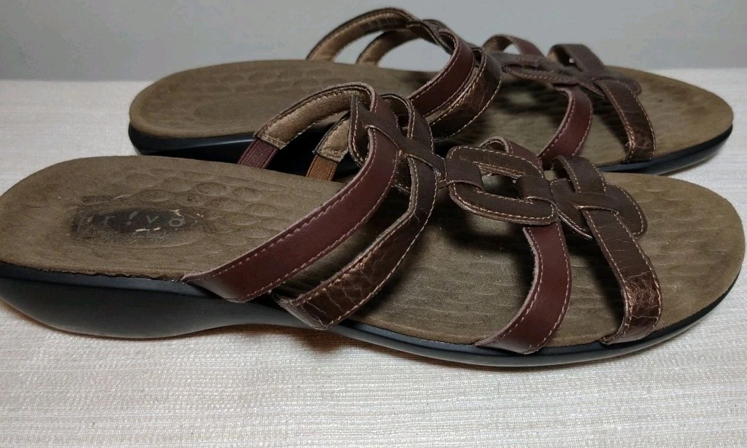 Sandali Clarks Pr!vo donna 10 bronzo metallizzato cinturino gancio passante estivi comodi