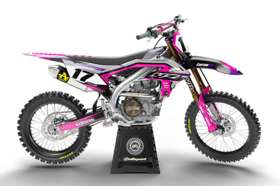 CustomMX: Grafik Kit passend für alle Yamaha YZ YZF WR WRF Modelle 85 12 250 450 426