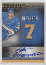 2020-21 Upper Deck SP Signature Edition Legends Gold Foil Red Berenson Auto 0lr0