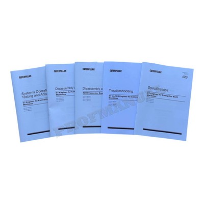Caterpillar C7 Engine 328D Excavator Service Manual *Send serial number