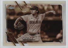 2021 Topps Chrome Sepia Refractor Ryan Weathers #97 10c7