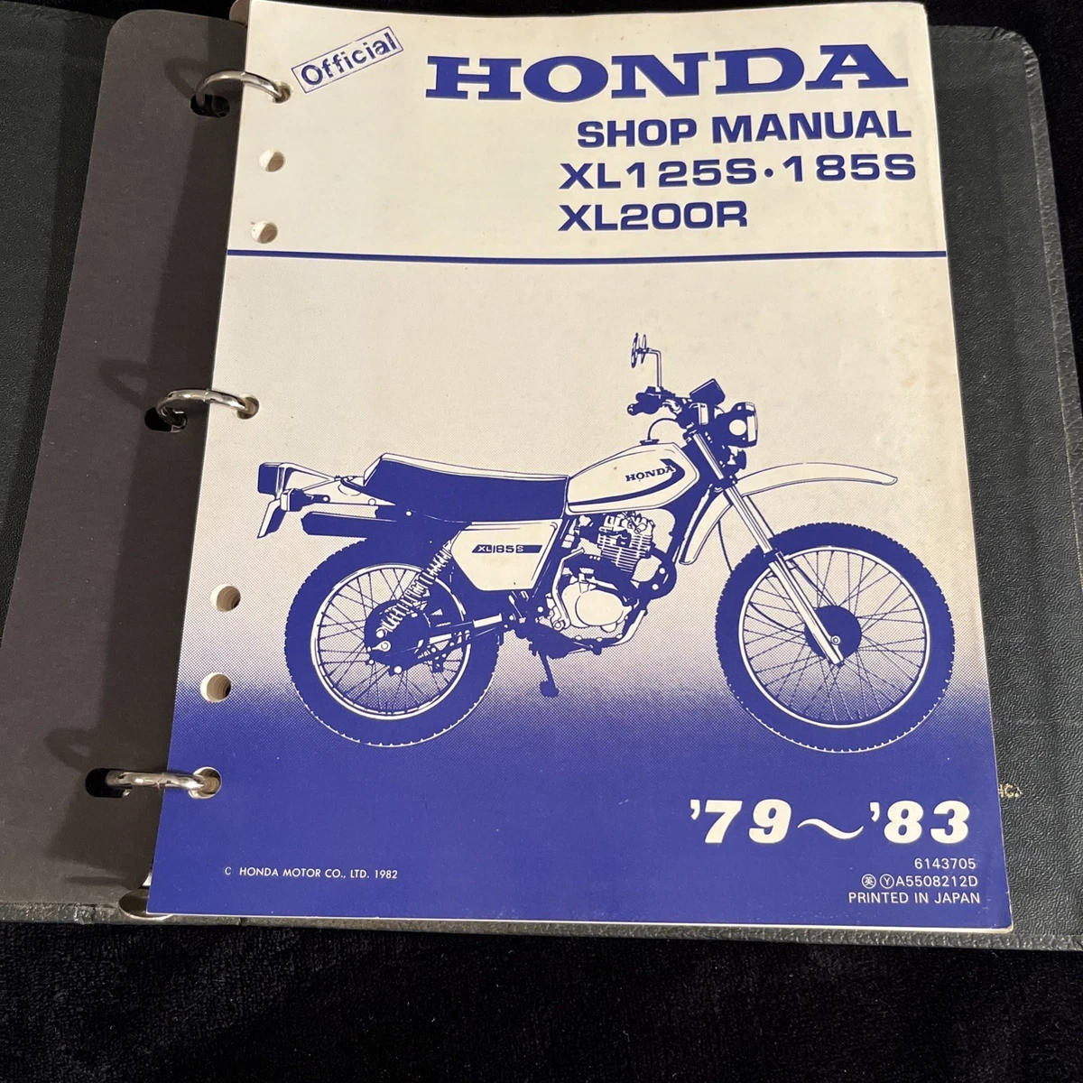Preços baixos em Reparo de Motocicleta XL125S Manuais e FOLHETOS