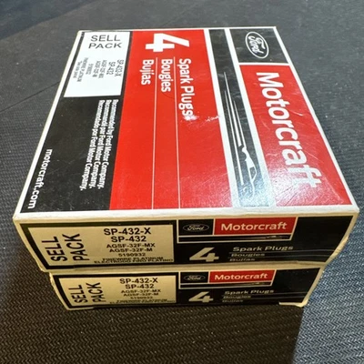 *8 PACK* SP432X OEM Ford Finewire Platinum Spark Plugs AGSF32FMX - Bild 1 von 4