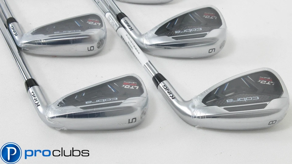 NEW COBRA KING LTDx ONE LENGTH IRONS 5-PW,GW STEEL KBS STIFF FLEX #364992 - Image 2 of 4