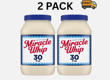Miracle Whip Mayo-Like Dressing 60 fl oz Jar Keto Low Carb Friendly Free Shiping