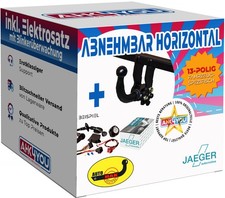 AutoHak Anhängerkupplung für Audi A6 Limousine C6 4F 04-11 abnehmbar Esatz 13pol