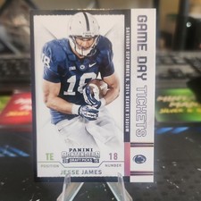 2015 Panini Contenders Draft Picks Game Day Tickets #76 Jesse James - EX/NM Cond