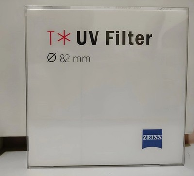 NEW Carl Zeiss T* UV Filter Anti-reflective Coating Ultraviolet Protector 82mm