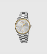 Gucci G-Timeless 29mm Silver Dial Steel Women's Watch YA1265063