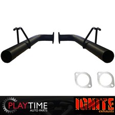 Rear Muffler Eliminator Pipes 3" For Holden Commodore Ve Sv6 Ss Ssv V8 Sedan