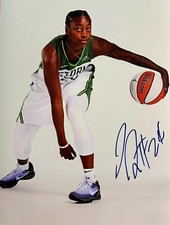 JEWELL LOYD Signed 8.5 x 11 Photo Seattle STORM WNBA Basketball CHAMPIONS