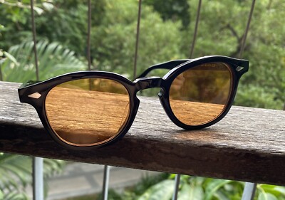 Men's Orange Sunglasses Johnny Depp Amber Sunglasses Women Men's Orange Sunglasses Johnny Depp Amber Sunglasses Women