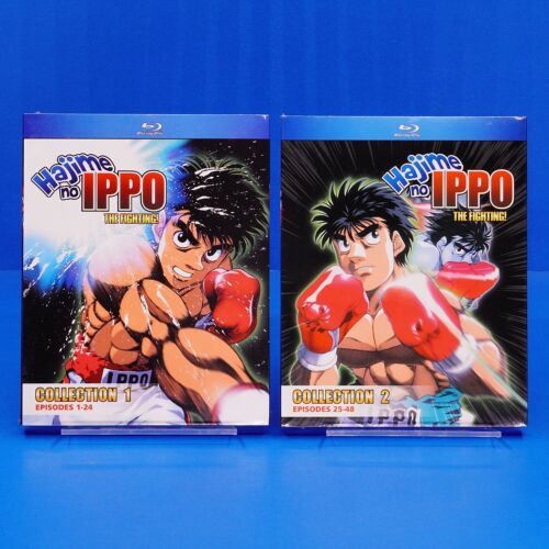 Hajime no Ippo The Fighting Collection 1 & 2 Blu Ray Set Official Anime  1-48 | eBay