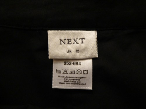 NEXT Black 100% Cotton Handkerchief Skirt - Size 12 - New without tag - Festival - Picture 5 of 6