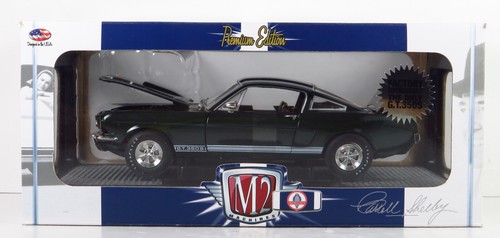 M2 Machines Carroll Shelby 1966 Ford 66 Mustang GT350S R44 14-12 Green 1:24