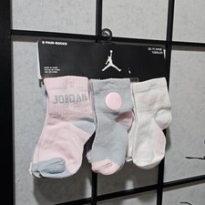 Jordan Infant/Toddler Socks New 6 Pairs