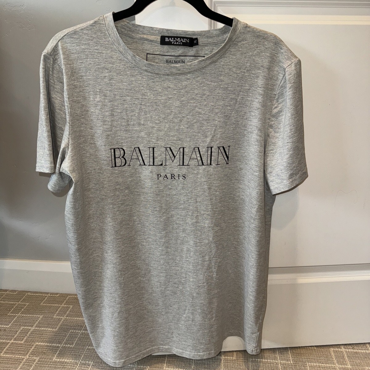 Balmain 44 Rue Francois 1er Paris Pro temps ete 2016 Men T-shirt