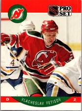 1990-91 Pro Set #167c Viacheslav Fetisov