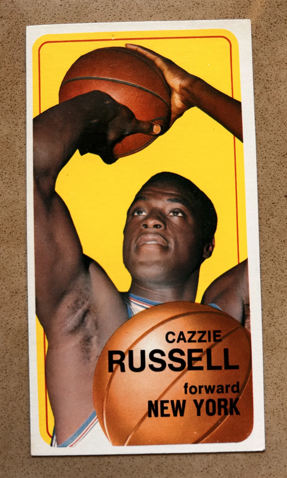 Cazzie Russell trading card