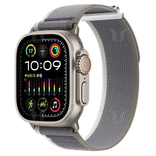 Correa de muñeca de nailon ultra 49 mm para Apple Watch Series 10 9 8 7 SE 6 5 4 - Imagen 8 de 38