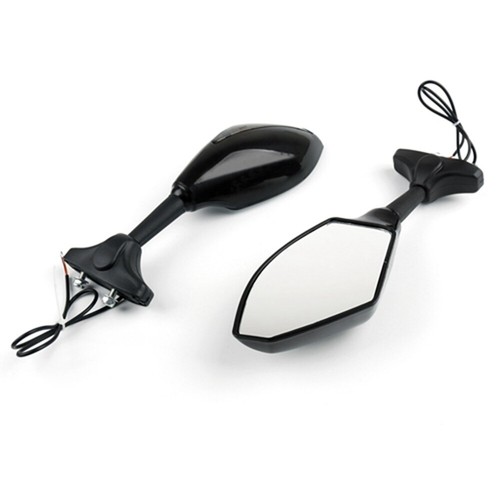 Rearview Side Mirrors Left & Right Mirror Fits For Yamaha YZF600 1995-2009 - Picture 9 of 17