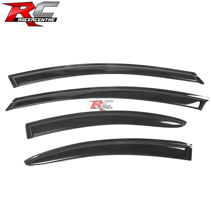 For 00-05 Dodge Neon Window Visors Acrylic Sun Shade Rain Vent Guards 4PC - Image 3 of 4