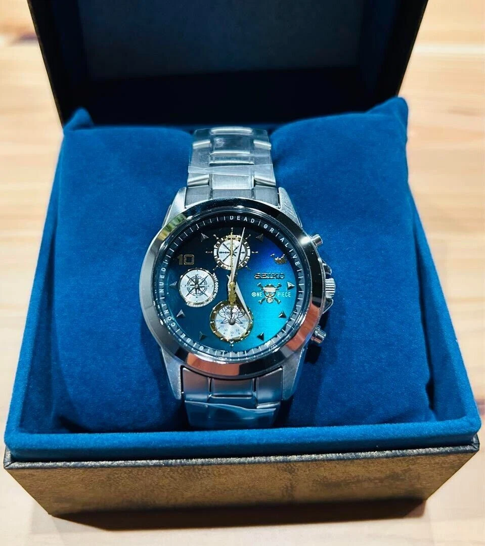 Near Mint Seiko ONE PIECE 1000 LOGS ANNIVERSARY EDITION Watch Limited Japan