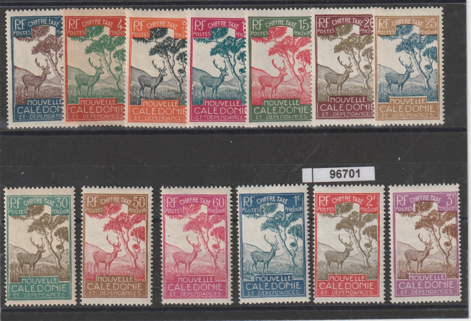 NEW CALEDONIA NEW CALEDONIA 1925 TAX SERVICE 13V. MLH MF96701 eBay