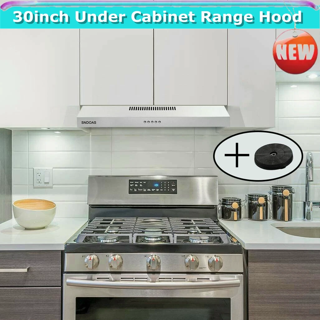 30 Ductless Under Range Hood Matttroy