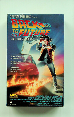 Back to the Future - MCA Home Video (1986) - Beta 80196 - Preowned
