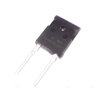 2PCS RHRG30120 TO-247 30120 30A, 1200V Hyperfast Diode Transistors