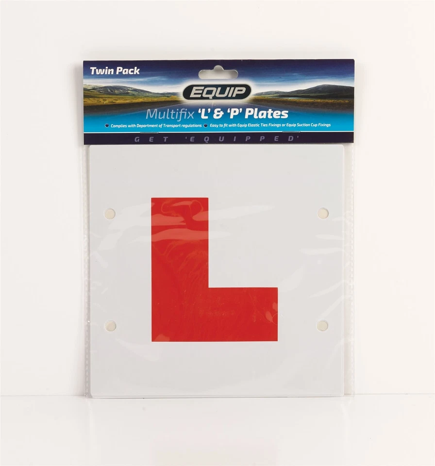 Equip ELP009 Multifix L & P Plate Twin Pack