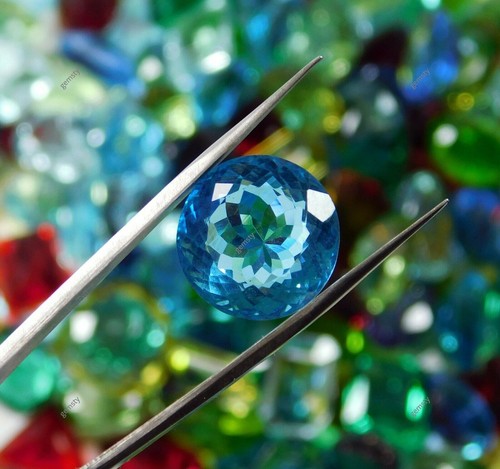 Anello Forma Mix Naturale Misura CERTIFICATO 250,00 Ct A+ Topazio Gemme Sciolte Lotto - Foto 4 di 18