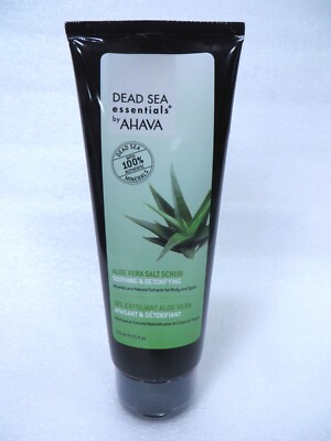 AHAVA DEAD SEA ALOE VERA SALT SCRUB 7.5 OZ
