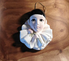 Schmid Pierrot Love Hanging Face Plaque