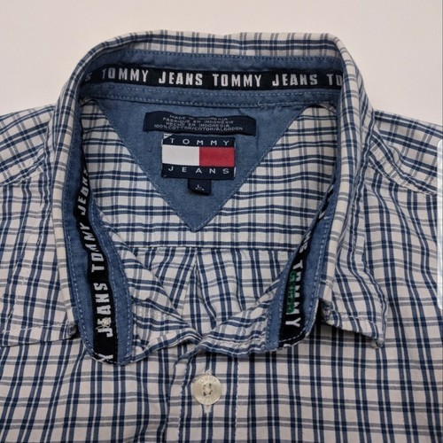 Tommy Hilfiger Vintage Dress Shirt Size 