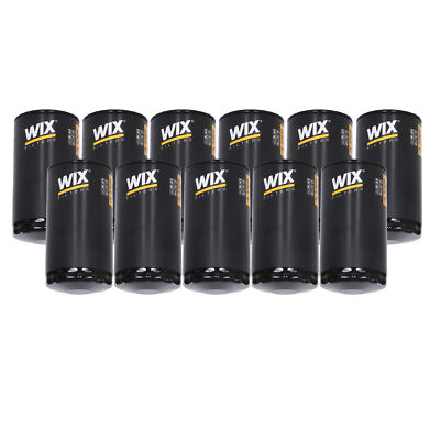 Wix Set of 11 Engine Motor Oil Filters For Dodge Ram Sterling Truck L6 TDI