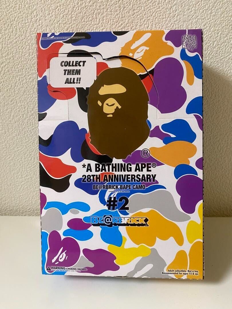 BE@RBRICK A BATHING APE BAPE CAMO 28TH ANNIVERSARY PART 4 BE@RBRICK A BATHING APE BAPE CAMO 28TH ANNIVERSARY PART 4
